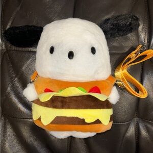 Pochacco Hamburger Plushie Purse